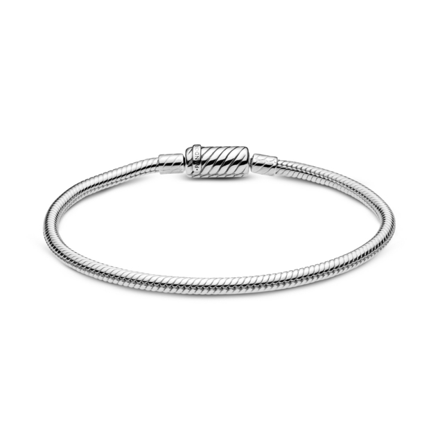 PANDORA Leicht Zu Schließendes Schlangen-Gliederarmband Mit Magnetverschluss