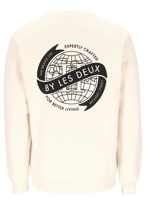 LES DEUX Sweatshirt "Globe"