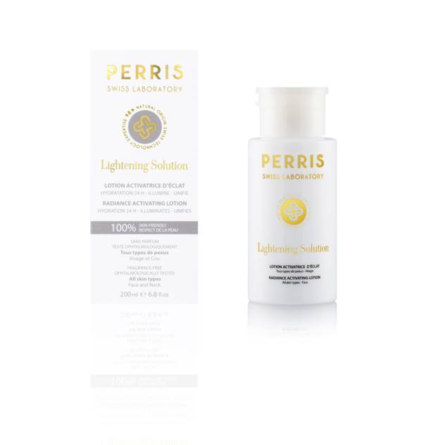 PERRIS SWISS LABORATORY "Lightening Solution" Radiance Activating Lotion 200 ml
