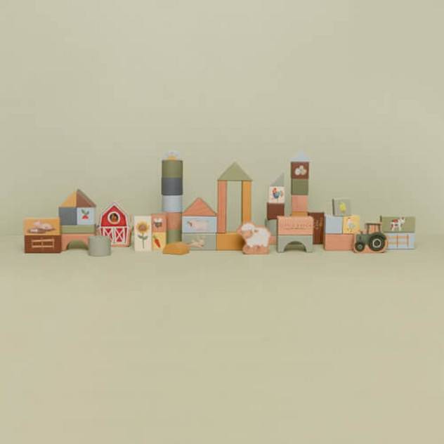 LITTLE DUTCH Bausteine Little Farm FSC