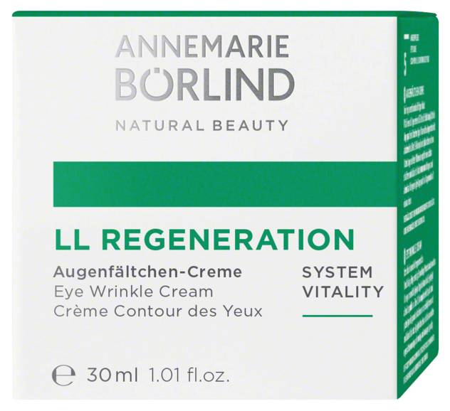 Börlind, Annemarie "LL Regeneration" Augenfältchen-Creme 30 Ml
