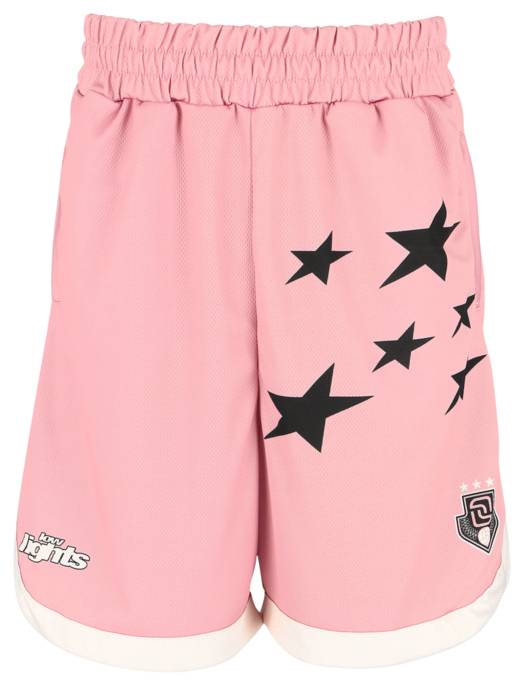 LOW LIGHTS STUDIOS Mesh-Shorts mit Taschen