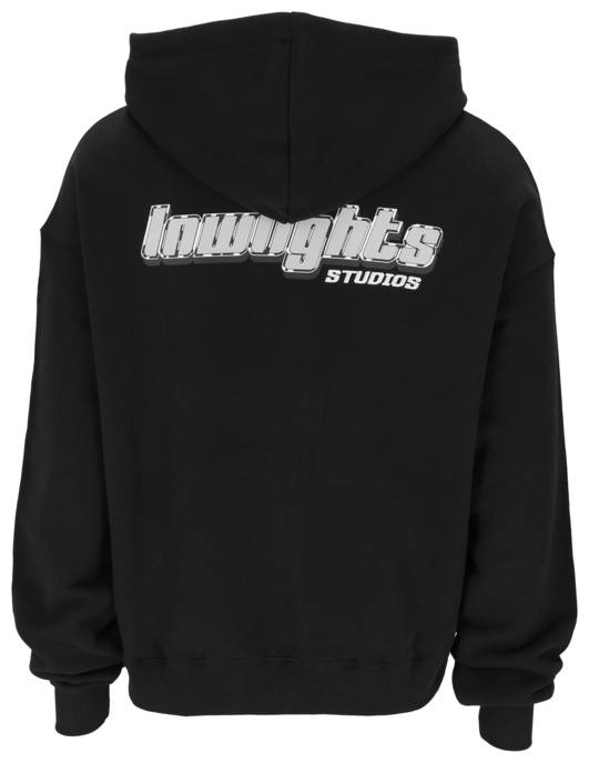 LOW LIGHTS STUDIOS Zipper Hoodie "Sanded Logo"