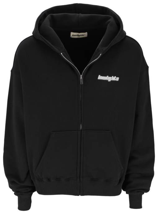 LOW LIGHTS STUDIOS Zipper Hoodie "Sanded Logo"