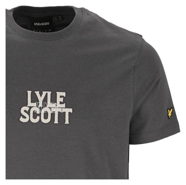 LYLE & SCOTT T-Shirt Mit Varsity-Stickerei
