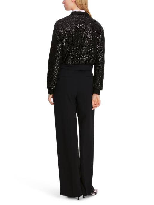 MARC CAIN Blouson-Jacke Aus Wolle Und Kaschmir