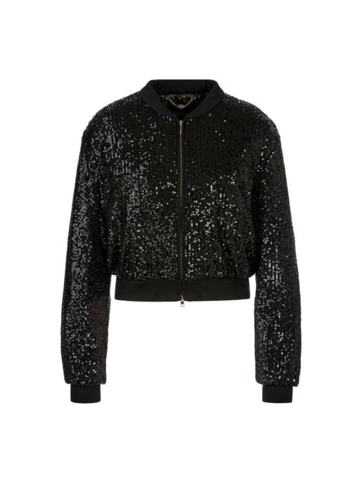 MARC CAIN Blouson-Jacke aus Wolle und Kaschmir