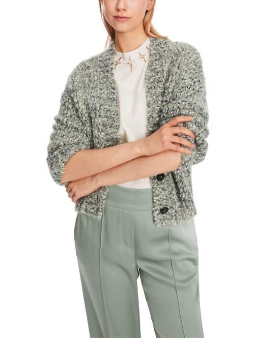 MARC CAIN Oversized Cardigan Knitted In Germany