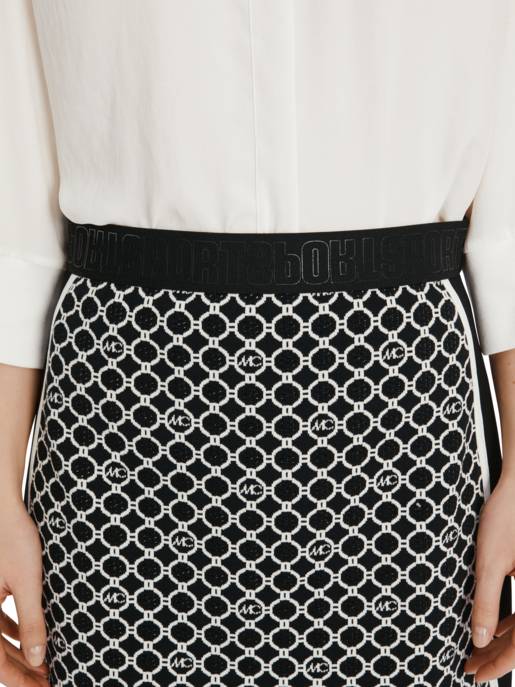 MARC CAIN Schmaler Minirock Knitted In Germany
