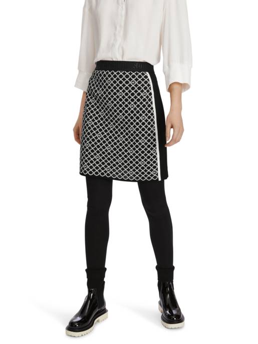 MARC CAIN Schmaler Minirock Knitted In Germany
