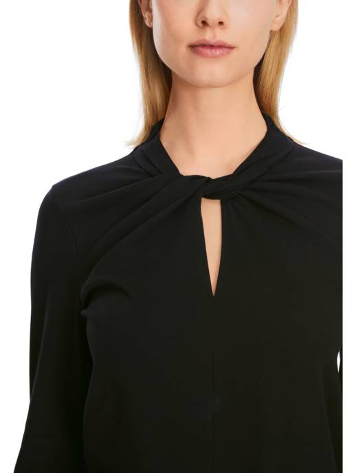 MARC CAIN T-Shirt Mit Knoteneffekt