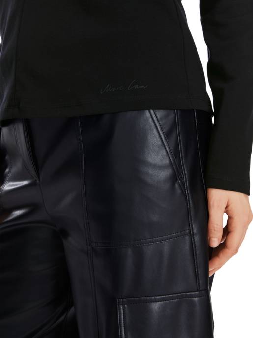 MARC CAIN T-Shirt Mit Knoteneffekt