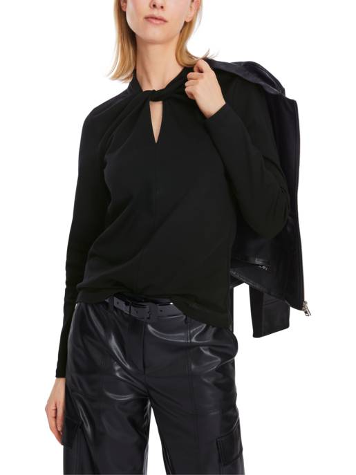 MARC CAIN T-Shirt Mit Knoteneffekt