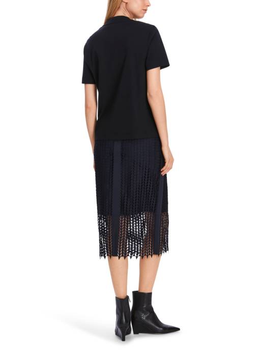 MARC CAIN T-Shirt Mit Strass-Details