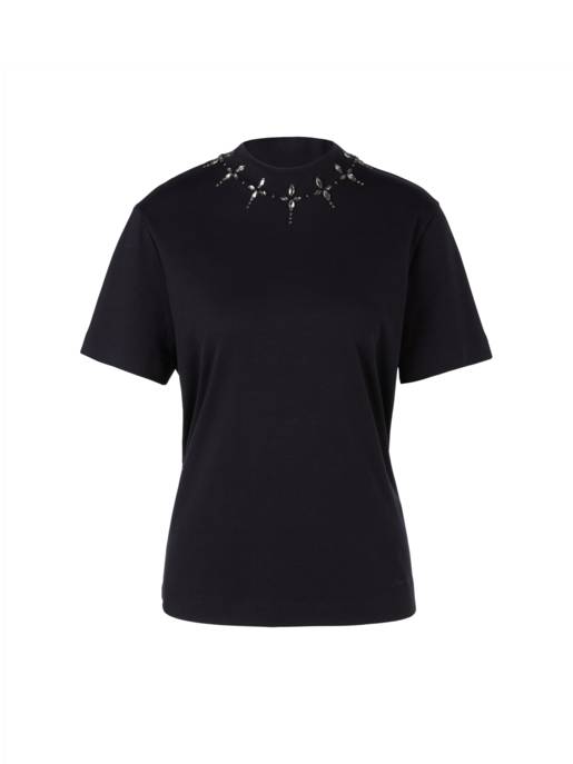 MARC CAIN T-Shirt mit Strass-Details