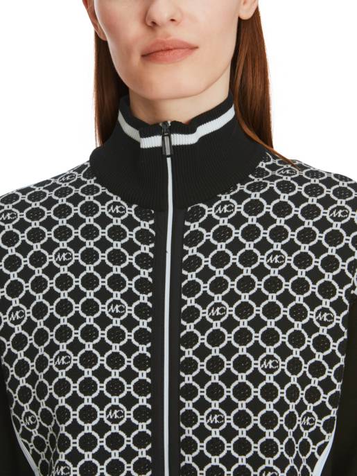 MARC CAIN Zipp-Cardigan Knitted In Germany
