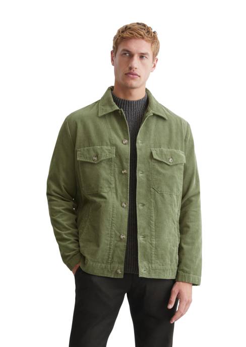 Marc O'Polo Overshirt With Bowling Collar