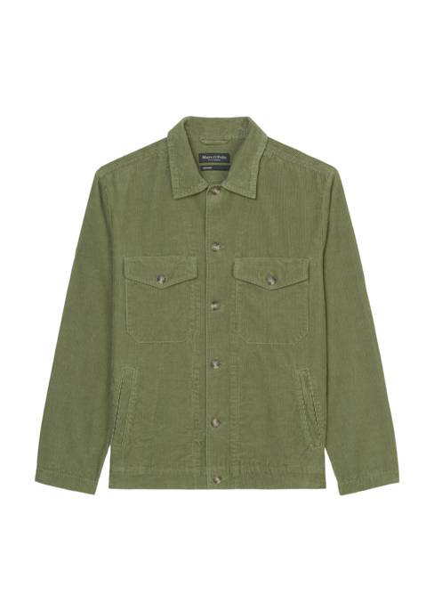 Marc O'Polo Overshirt with bowling collar