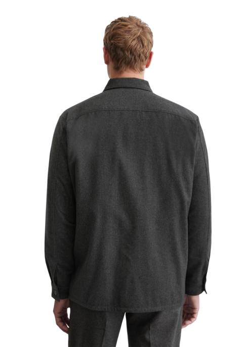 Marc O'Polo Overshirt With Bowling Collar