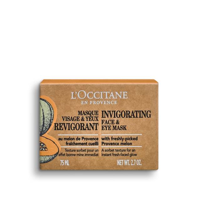 L´OCCITANE "MARKTFRISCHE" Belebende Gesichts- Und Augenmaske 75 Ml