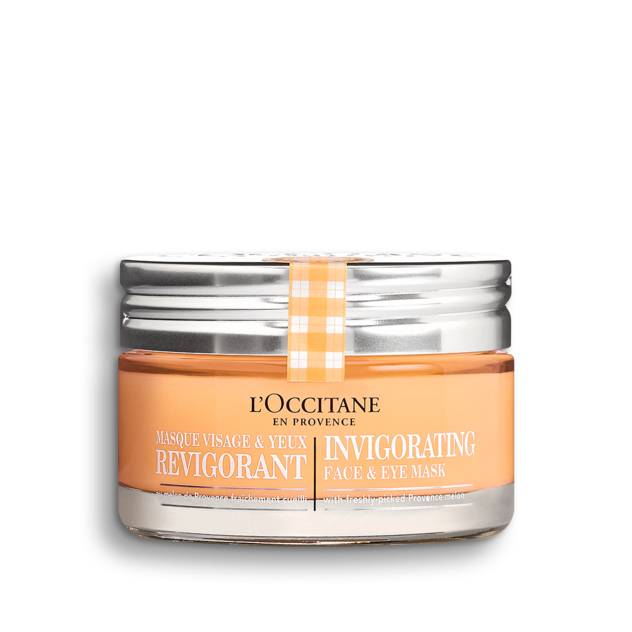 L´OCCITANE "MARKTFRISCHE" Belebende Gesichts- und Augenmaske 75 ml