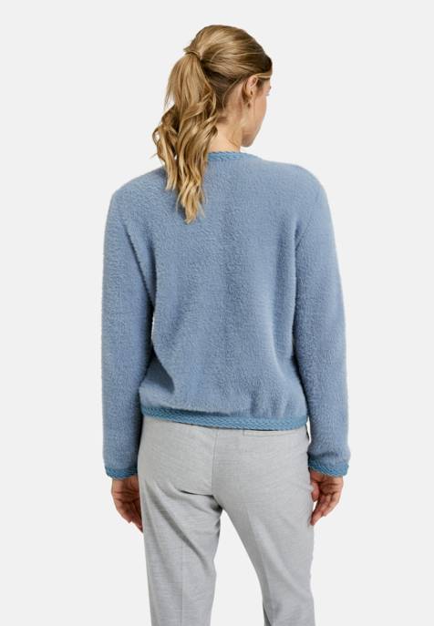 MILANO ITALY CARDIGAN W ROUNDNECK