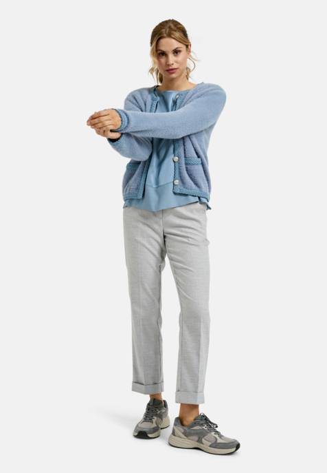 MILANO ITALY CARDIGAN W ROUNDNECK