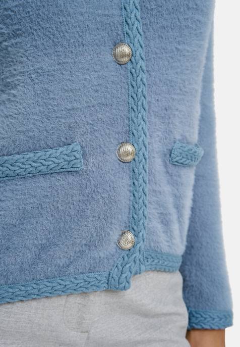 MILANO ITALY CARDIGAN W ROUNDNECK