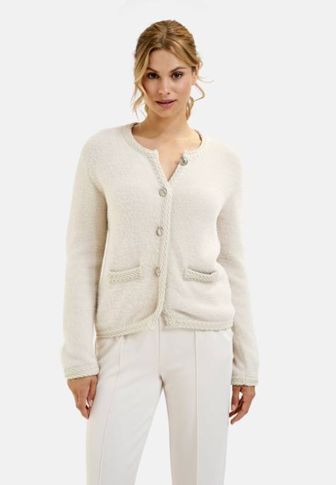 MILANO ITALY CARDIGAN W ROUNDNECK