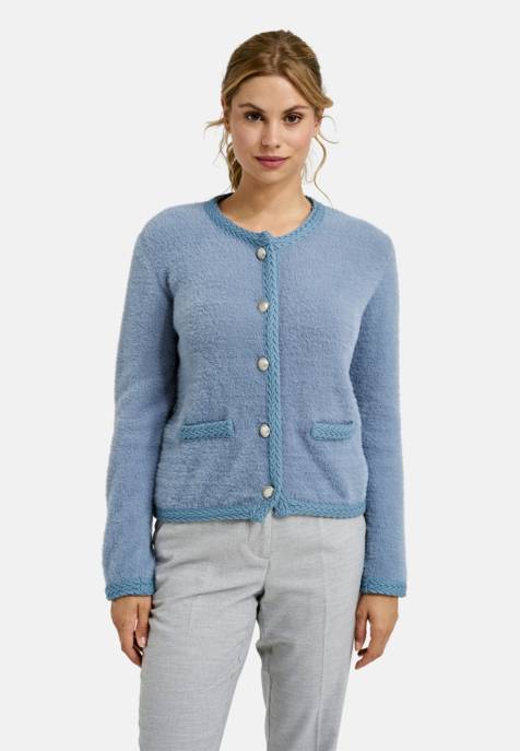 MILANO ITALY CARDIGAN W ROUNDNECK