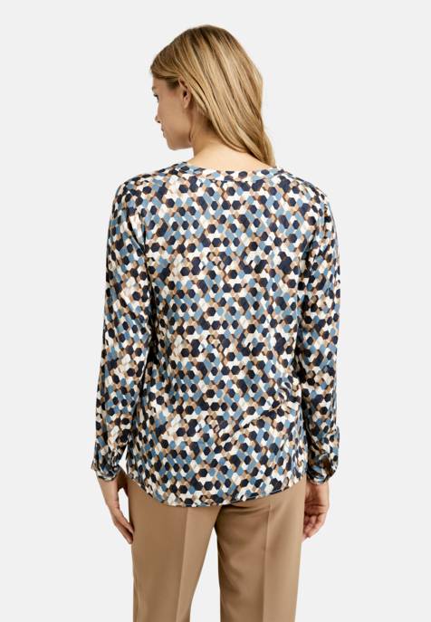 MILANO ITALY V-NECK BLOUSE