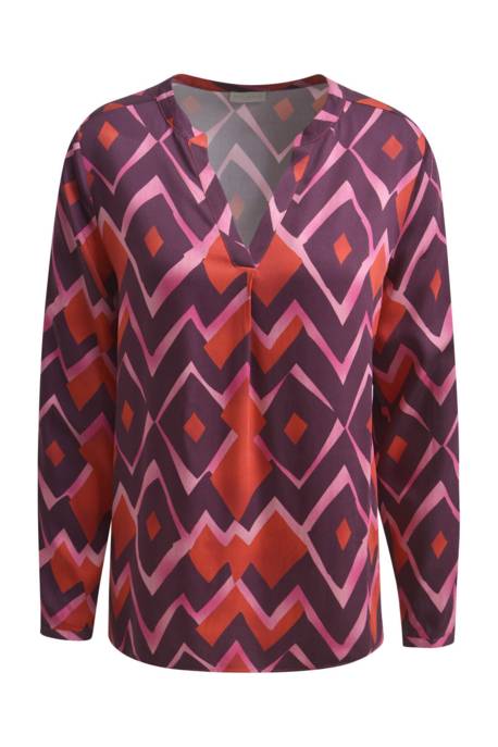 MILANO ITALY V-NECK BLOUSE