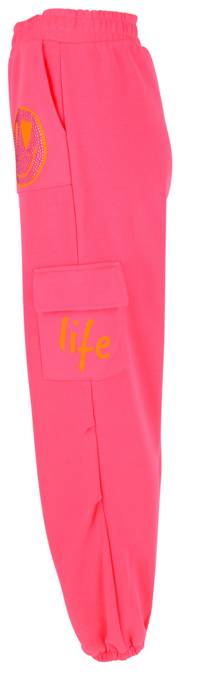 Miss Goodlife Cargo-Jogger "Heartface"