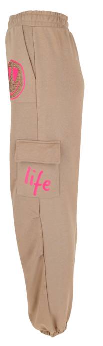 Miss Goodlife Cargo-Jogger "Heartface"