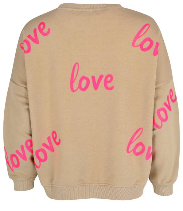 Miss Goodlife Sweater "Love Heartface"