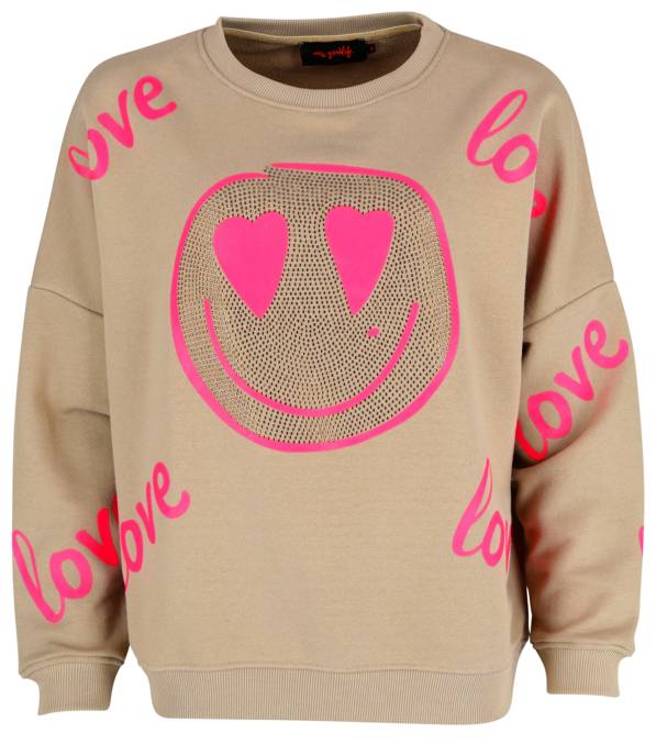 miss goodlife Sweater "Love Heartface"