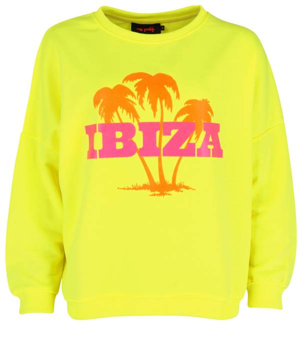 miss goodlife Sweatshirt "Ibiza Palm Roundneck"