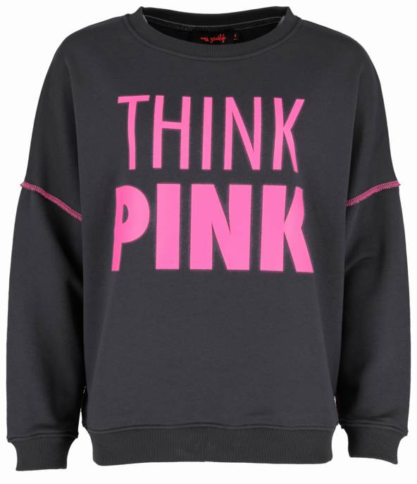 miss goodlife Sweatshirt "Think Pink"