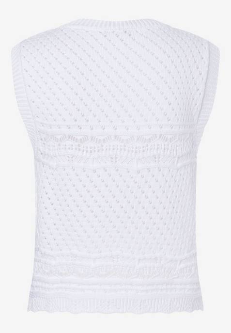 More & More Ajour Knit Pullunder