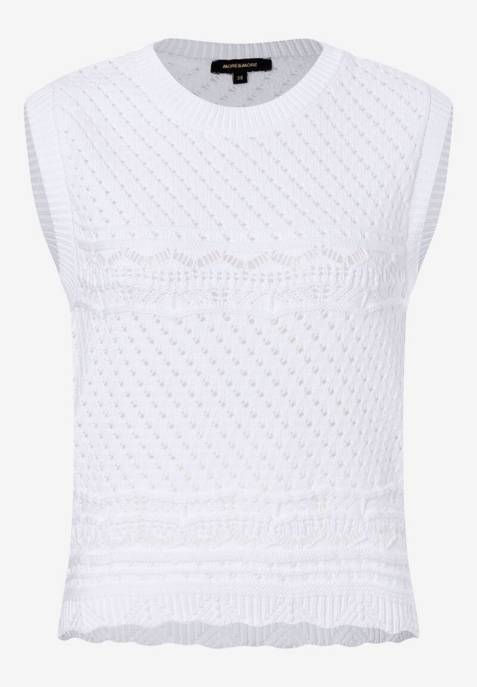 More & More Ajour Knit Pullunder