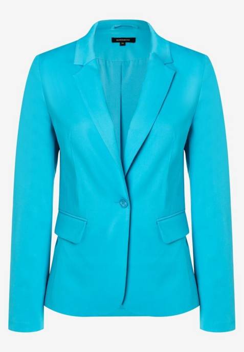 More & More Baumwoll-Satin Blazer
