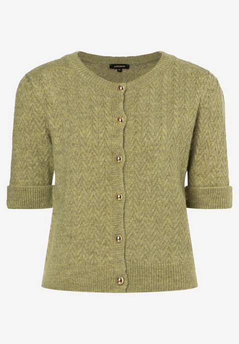 More & More Cardigan with Structure Knit