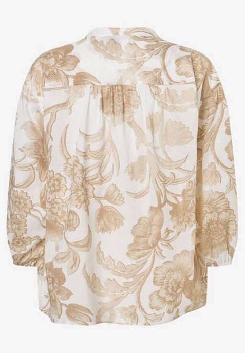 More & More CO-Voile Print Blouse