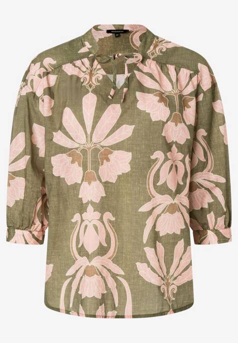 More & More CO-Voile Print Blouse