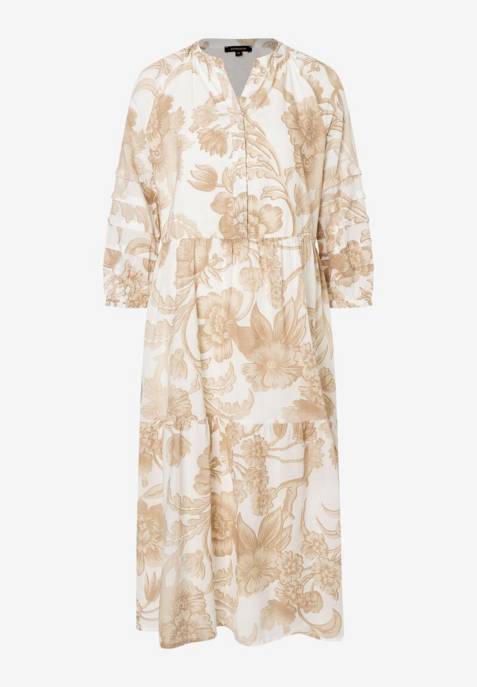 More & More CO-Voile Print Dress