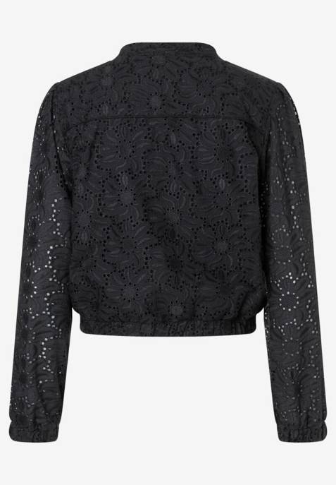More & More Eyelet Embroidery Blouson