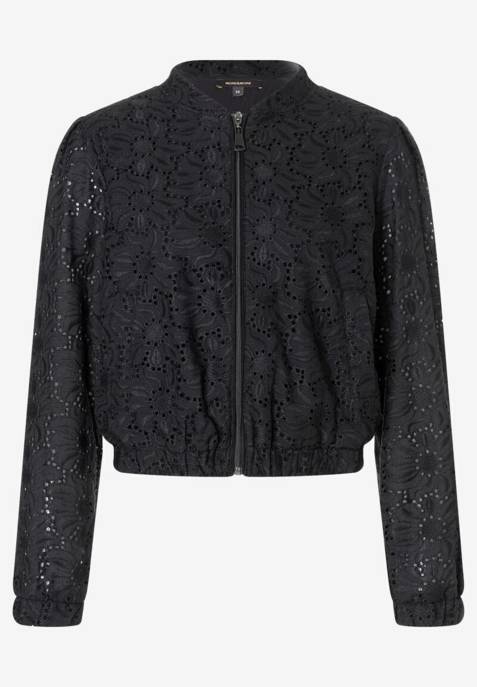 More & More Eyelet Embroidery Blouson