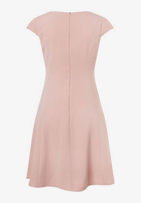 More & More Fluent Dress W Cap Sleeves