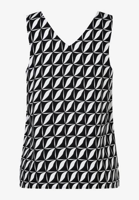 More & More Graphic Print Top