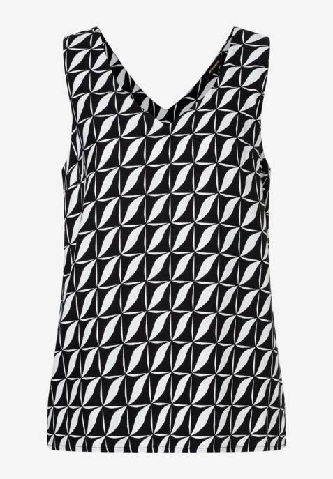 More & More Graphic Print Top